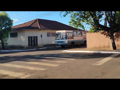 Ônibus rural em Congonhinhas Paraná 