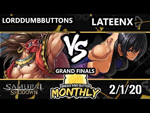 BnB 20 SamSho - LATEENX (Shiki) Vs. LordDumbButtons [L] (Tam Tam) Samurai Shodown Grand Finals