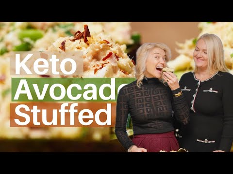 Keto Stuffed Avocado Recipe | Healthy, Low-Carb & Delicious Side Dish!