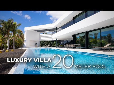 🌟 Luxury Villa with a 20 meter Pool 💦✨ | Tenerife | Canary Islands 🏝️