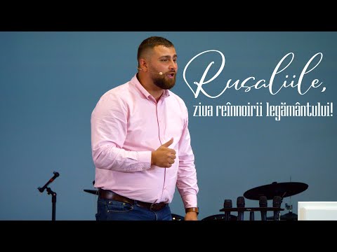 Rusaliile, ziua reînnoirii legământului! • George Dume • Biserica Sfânta Treime Londra • 2023