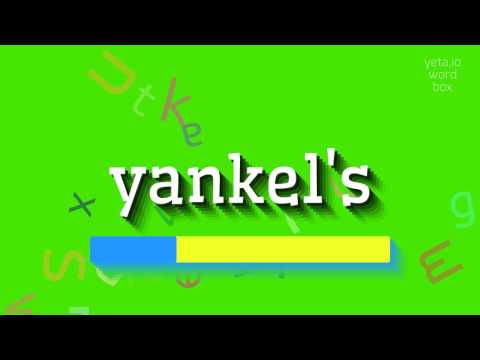 How to say "yankel's"! (High Quality Voices)