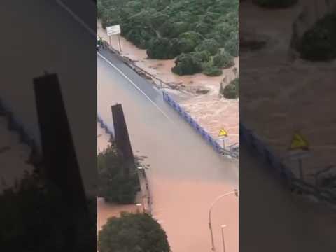 Imágenes aéreas de la localidad de Oliva tras el paso de la DANA Adam #shorts