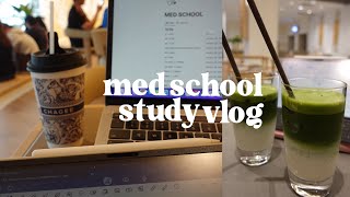 med school study vlog 🧠 | exam results, endocrinology,  busy and productive week