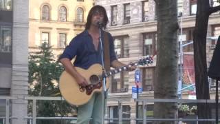 &quot;Question&quot; - Rhett Miller - Madison Square Park - NYC - September 17 2016