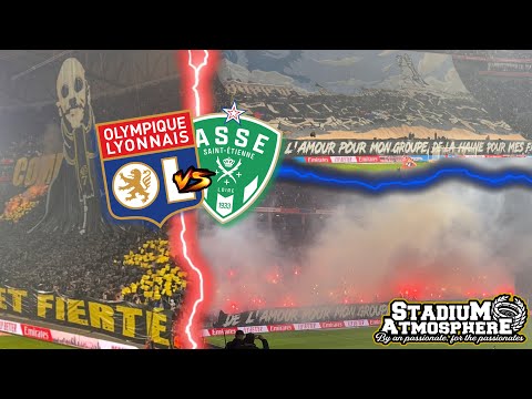 StadiumVlog Dans le Derby le plus chaud de France : Lyon - Saint Étienne (10.11.24).