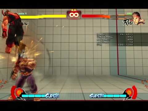Street Fighter 4 Akuma Combo 4