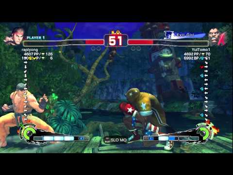 rapiyong [Ryu] vs. YuiTomo1 [Balrog] | SSF4 Arcade Edition