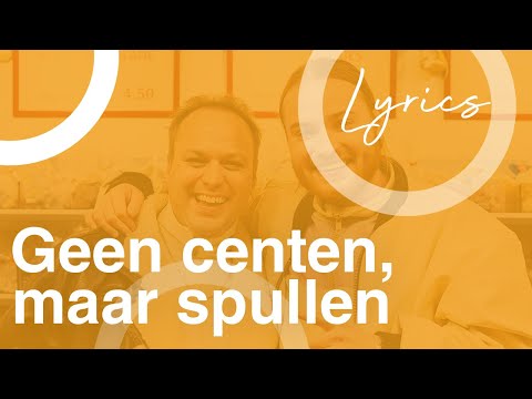 Donnie & Frans Bauer - Geen Centen Maar Spullen (Lyrics)