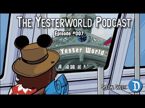 The Yesterworld Podcast #007 - Talkin' Theme Parks, Defunctland's New Book & More w/ Kevin Perjurer