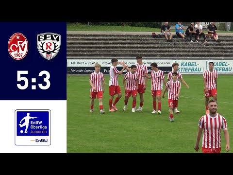 EnBW-Oberliga - A-Junioren: Offenburger FV - SSV Reutlingen 2023/24