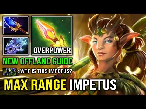 CRAZY Max Range Impetus 100% Full Aghanim Offlane Enchantress EPIC Pro Dota 2