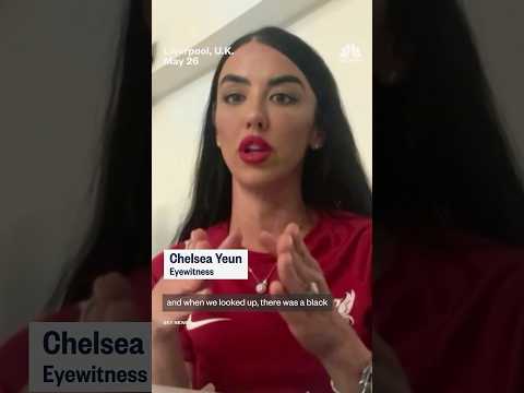 Witnesses recall moment car drives into crowd at Liverpool FC victory parade