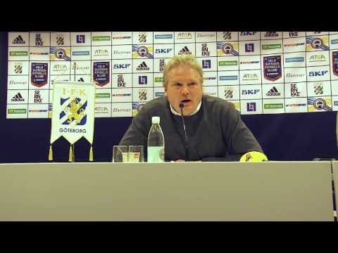 Presskonferensen efter IFK Göteborg - Kalmar FF