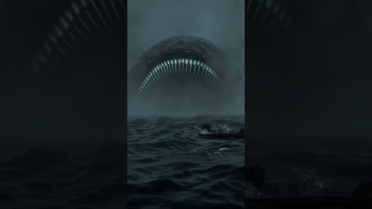 Stormy Leviathan Worm #scary #thalassophobia #shorts