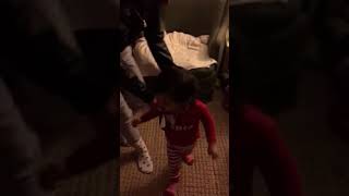 Junior and his family with his mommy Christmas 2017