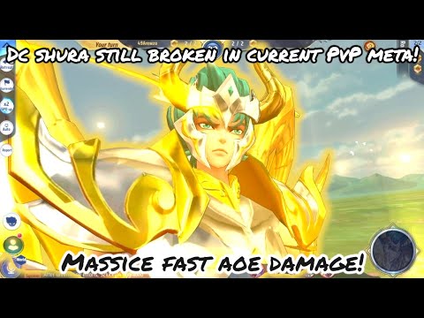 Saint Seiya: Awakening (KOTZ) - DC Shura Still Broken as Usual in Current PvP Meta! Massive AOE DMG!