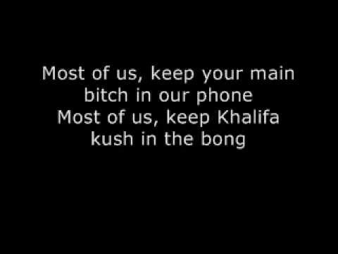 Wiz Khalifa - Most of Us - Lyrics