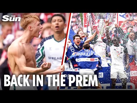 Sunderland PROMOTED to Premier League as delighted fans celebrate after dramatic late winner