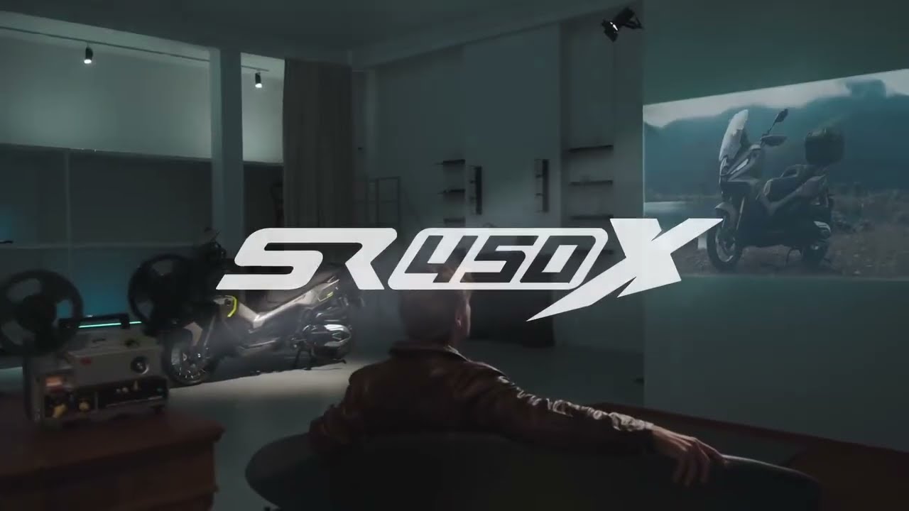 The brand new Voge SR450X adventure scooter