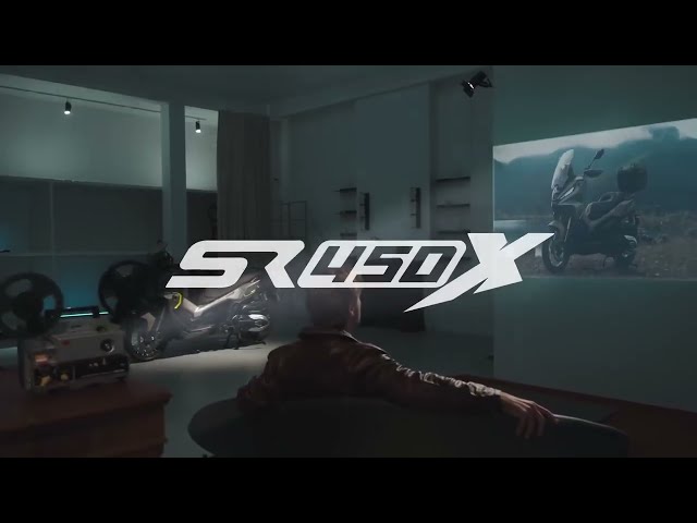 The brand new Voge SR450X adventure scooter