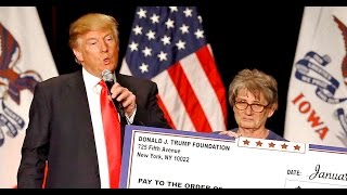 Where's All The Outrage Over The Trump Foundation Tax Scams?