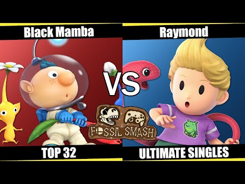 Fossil Smash 2023 Top 32 - Black Mamba(Olimar) Vs. Raymond(Lucas) SSBU Ultimate Singles