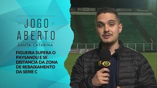 Figueira supera o Paysandu e se distancia da zona de rebaixamento da Série C - Jogo Aberto SC