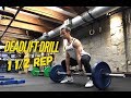 Body Composition Guide | Deadlift Drill 硬拉改正訓練 | 1 1/2 Reps | #AskKenneth