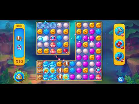 Fishdom level 11605 no boosters フィッシュダム ノーマル