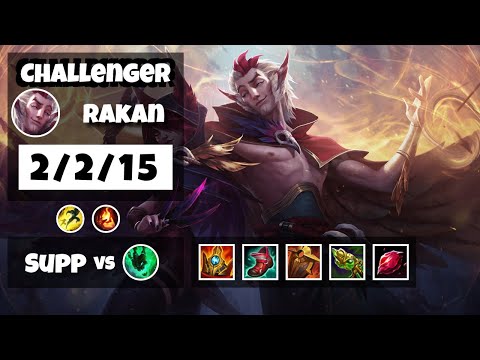 Rakan vs Thresh EU Challenger SUPPORT (2/2/15) - v11.17