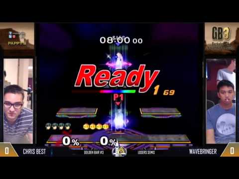 Golden Bair 3 Semis Bracket - Losers R4: Chris Best (Marth) vs Wavebringer (Sheik)