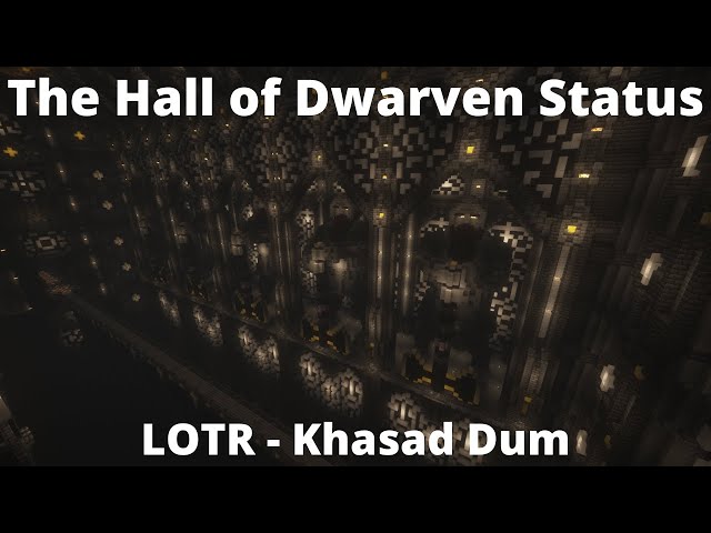 Hall of Dwarven Status (Great Version) Minecraft Map