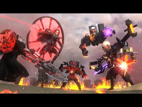 skibidi war part 2  ( G Man vs Astro Duchess )