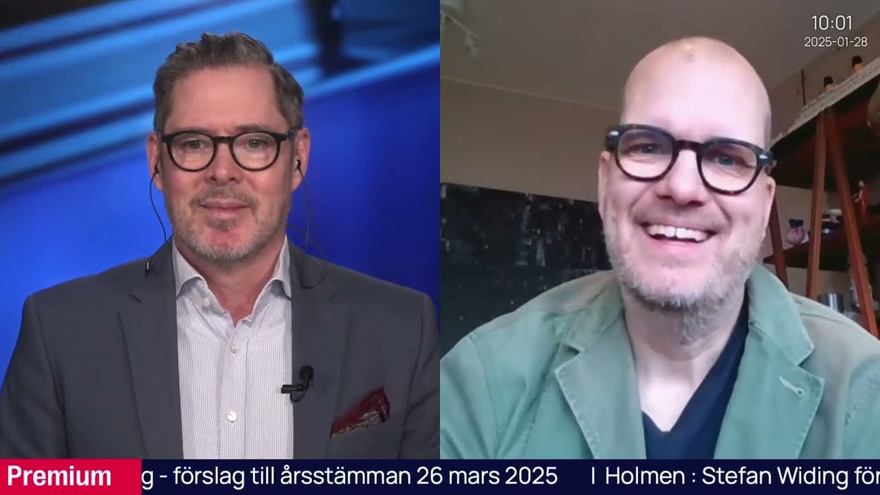 Trading Direkt 2025-01-28 | Bornold om AI-panik och att navigera i Trumpiverse
