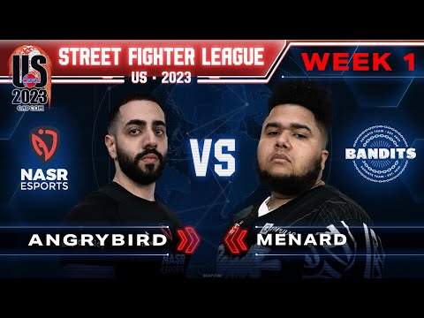 Angrybird (Ken) vs. MenaRD (Blanka) - Bo5 - Street Fighter League Pro-US 2023 Week 1