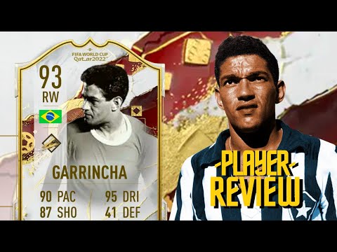 93 WORLD CUP ICON GARRINCHA REVIEW! - FIFA 23 ULTIMATE TEAM