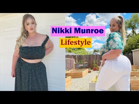 Curvy Plussize Model Nikki Munroe Biography | Wiki | Age | Body Measurements | Onlyfans