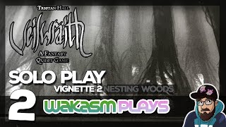 Veilwraith Solo Board Game: Vignette 02 – The Nesting Woods 🌳 | A Veil Odyssey Adventure