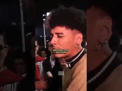 NÍVEL SEM POSTURA 🤯 GURI FICOU PUT0 COM PLATEIA E DESAFIOU PRA BATALHA   ALE X GURI #batalha #rap