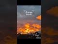Orange Sunset