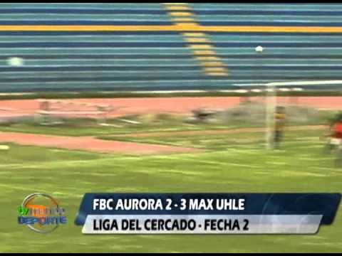 FBC Aurora 2 - 3  Max Uhle - liga del cercado - fecha 2 -  Tvmundo Deportes 2013