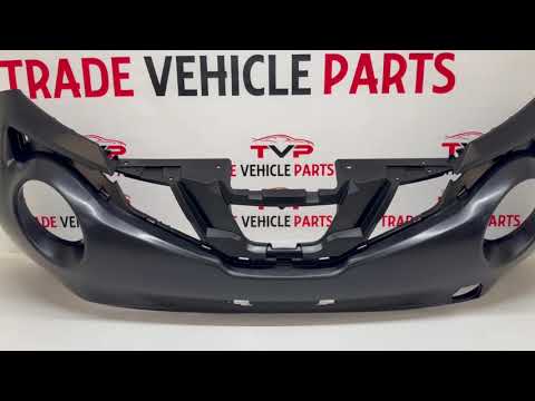 Fits Nissan Juke 2014-2019 Front Bumper Upper Section Black Insurance Approved video