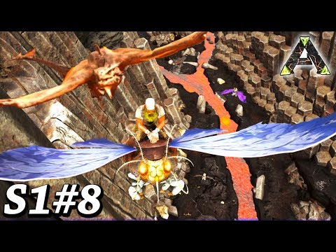 🔥 ARK LYMANTRIA RACE IN THE WYVERN TRENCH!!🔥 Ark Survival Evolved RAGNAROK Ep8