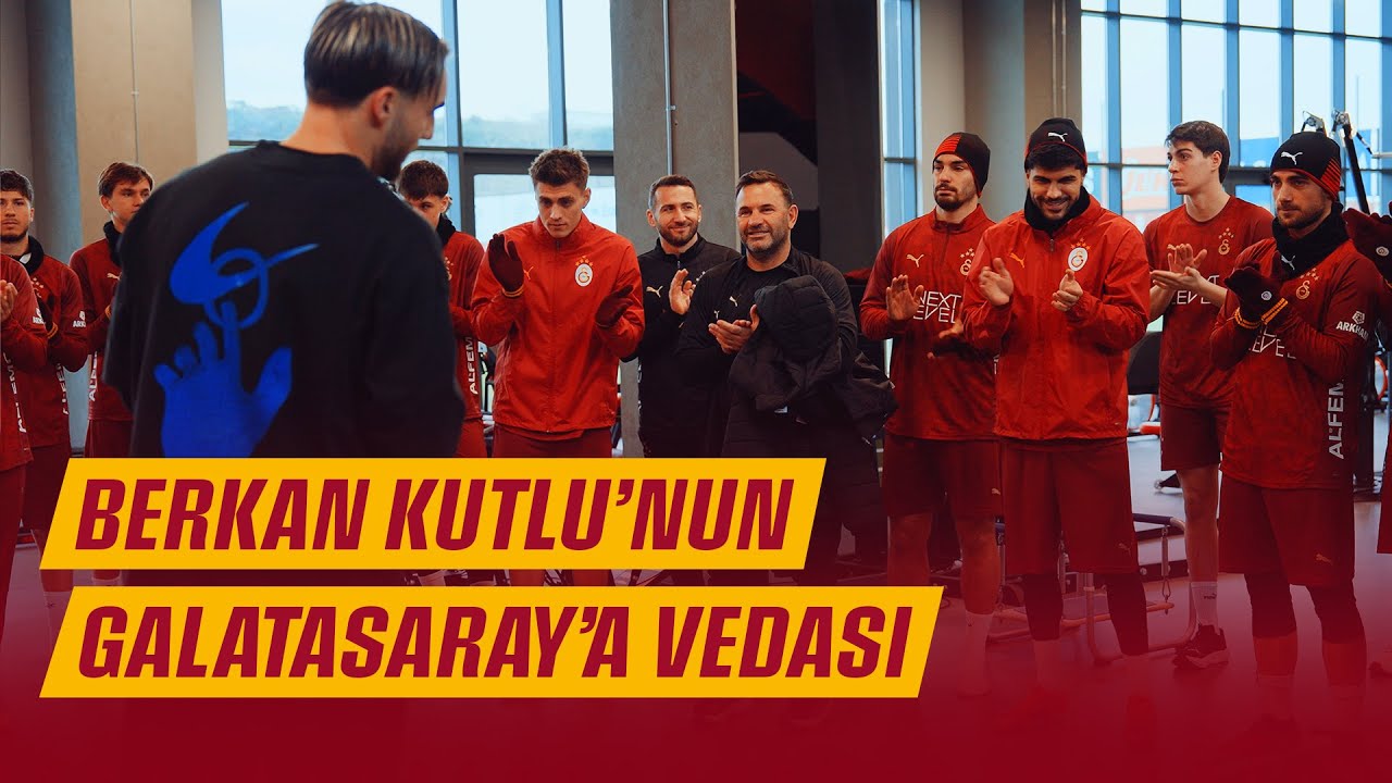 🎥 Berkan Kutlu’nun, Galatasaray’a vedası 🦁