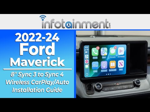 2022-24 Ford Maverick 8" Sync 3 to 8" Sync 4 Upgrade - Infotainment.com