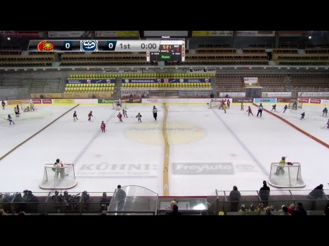 Junioren Elite A / SCL Young Tigers vs EHC Kloten; Ranking Round 5-8; 25.03.2018
