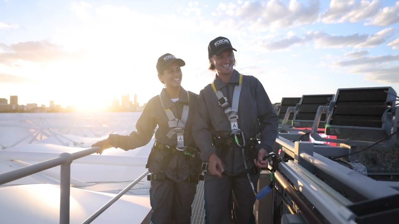 Discover a captivating peek of Optus Stadium Rooftop Tour.