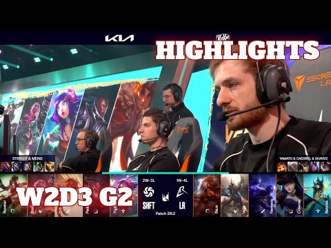 SHFT vs LR - Highlights | Week 2 Day 3 LEC Versus 2026 | Shifters vs Los Ratones W2D3
