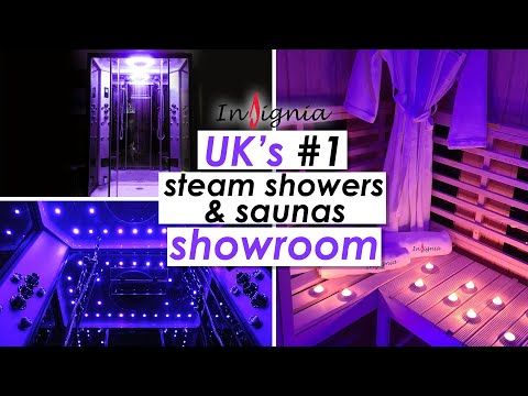Insignia Showroom Tour - Luxury Steam Showers and Saunas